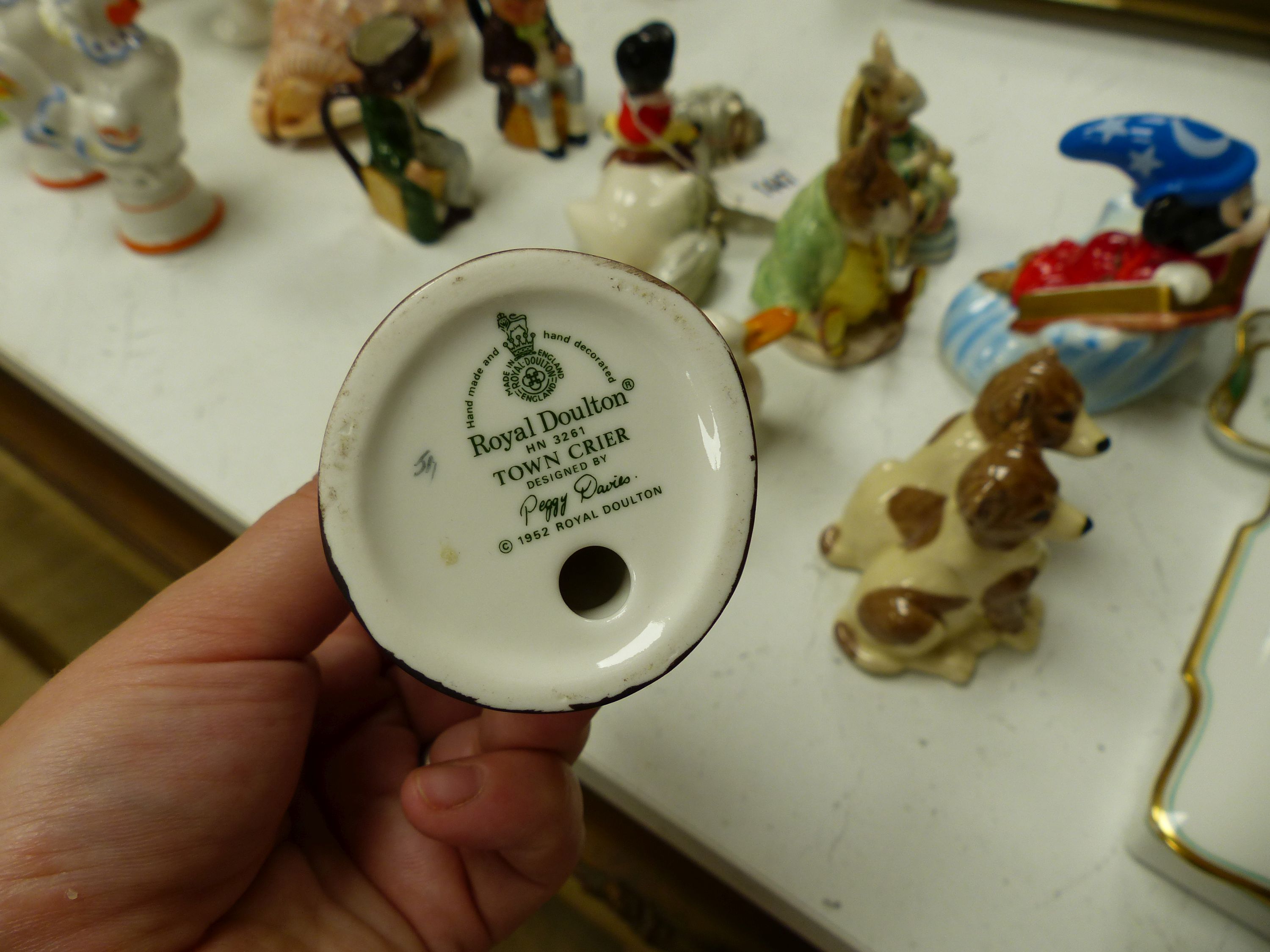 Two Beatrix Potter figures, Samuel Whiskers and Squirrel Nutkin, two Disney figures and sundry decorative items